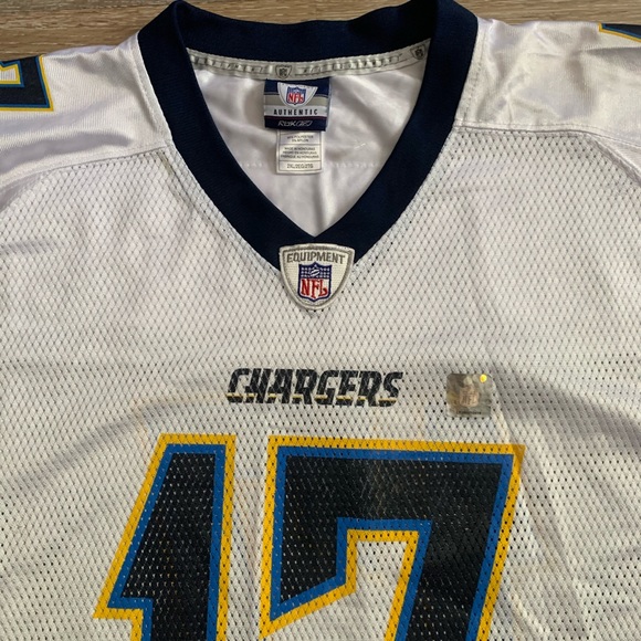 Reebok Authentic NFL Chargers Philip Rivers Jersey - Picture 7 of 12